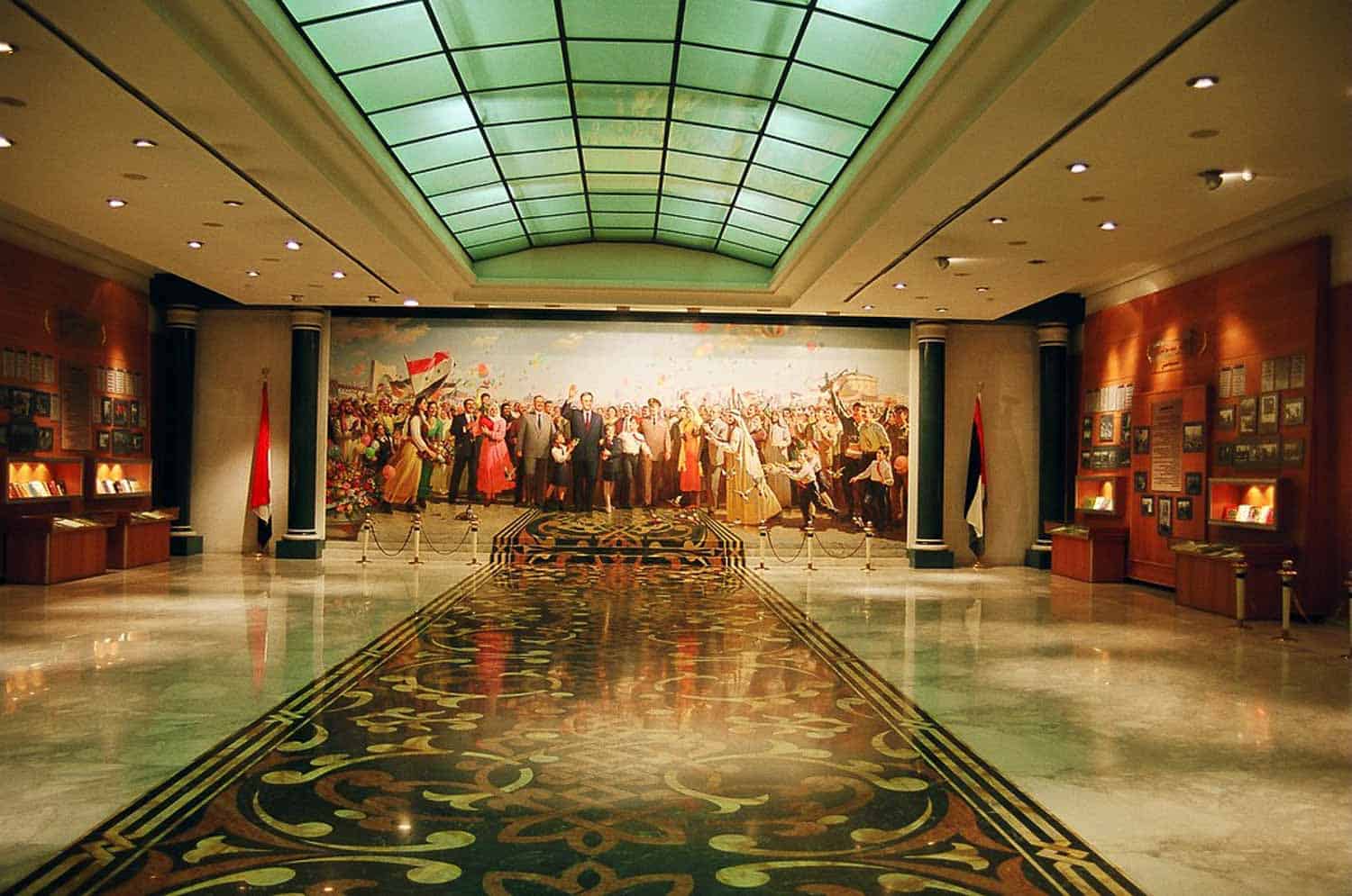 Панорама Октябр 1ьской войны в Дамаске Сирия Панорама Октябрьской войны в Дамаске Сирия