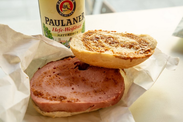 Leberkäs-Семмел 1 Leberkäs-Семмел