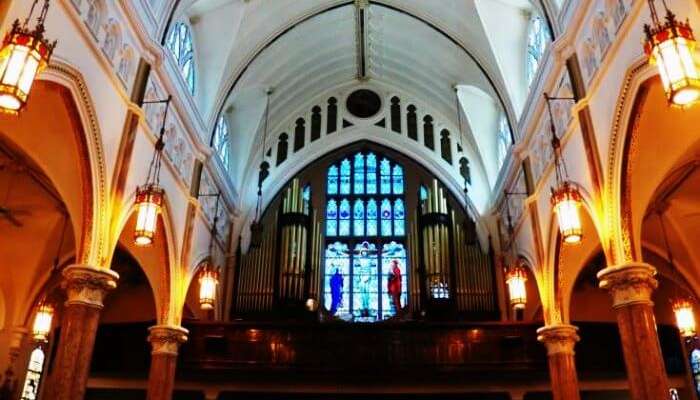 Базилика Святого Сердца Иисуса в Пондичерри 11 Базилика Святого Сердца Иисуса в Пондичерри