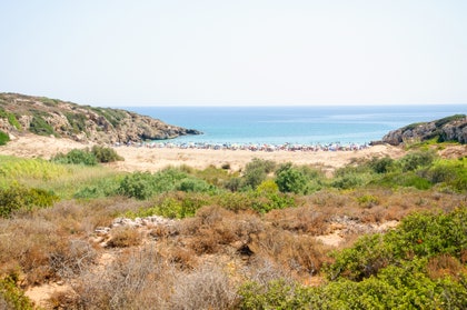 Кала Голорице, Сардиния. Пляжи Италии. 1111 Кала Голорице, Сардиния. Пляжи Италии.