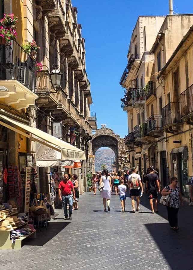 Корсо Умберто. Таормина 1 Корсо Умберто. Таормина