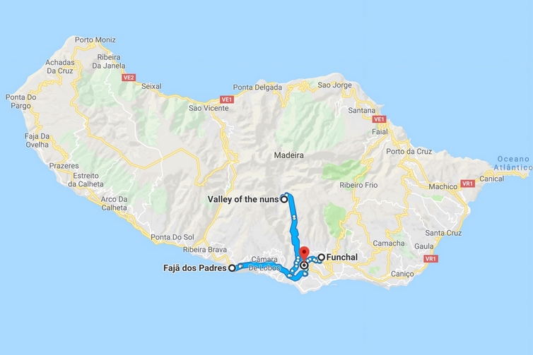 Маршрут Мадейры: День третий 1 Маршрут Мадейры: День третий