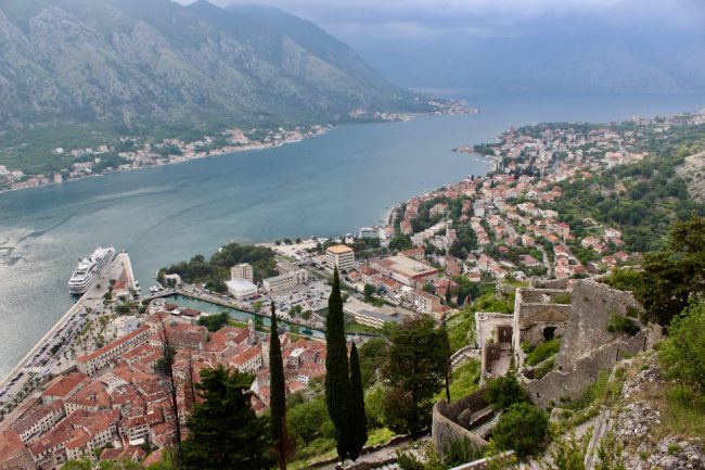 Вид сверху Котор 11 Вид сверху Котор