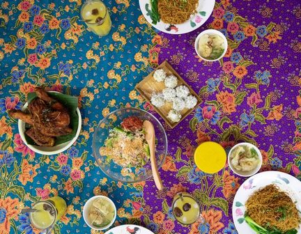 Разнообразие малазийских блюд. Куала-Лумпур Разнообразие малазийских блюд. Куала-Лумпур