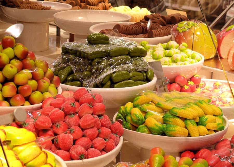 Марципановые фрукты 1 Марципановые фрукты