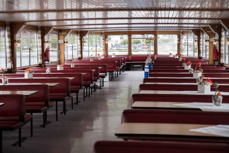 Столовая круиза реки Мозель 1 Столовая круиза реки Мозель