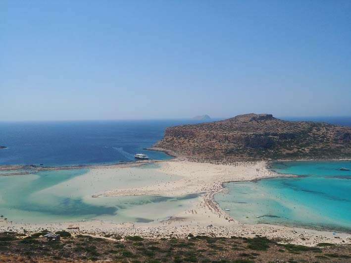 Пляж Мпалос Крит 1 Пляж Мпалос Крит