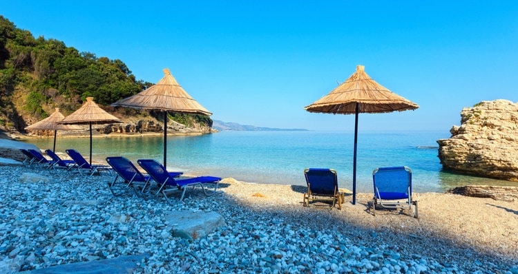 Pulebardha Beach Пляжи Албании 111 Pulebardha Beach Пляжи Албании