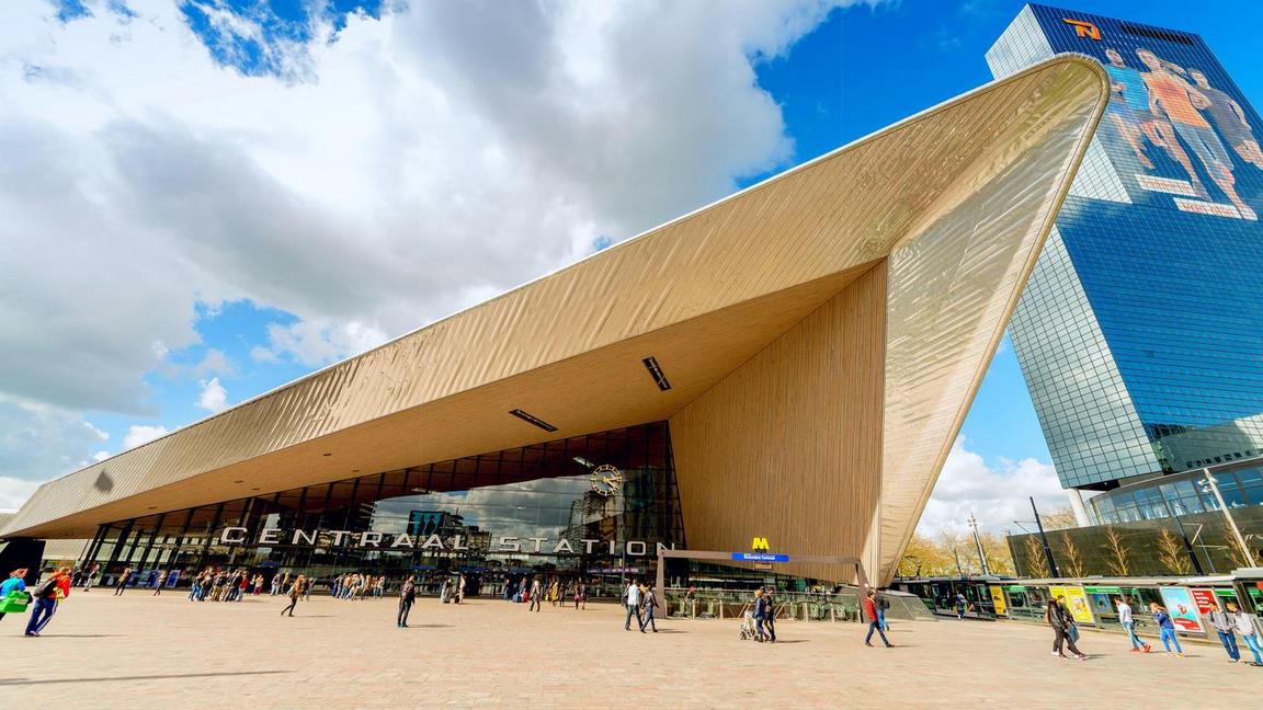 Центральный вокзал. Роттердам. 111 Центральный вокзал. Роттердам.