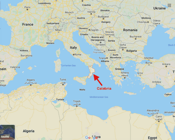 Калабрия Италия 1 Калабрия Италия