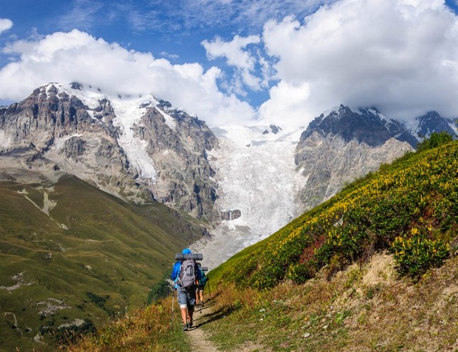Поход к Свято-Троицкой церкви и леднику Гергети 1 Поход к Свято-Троицкой церкви и леднику Гергети