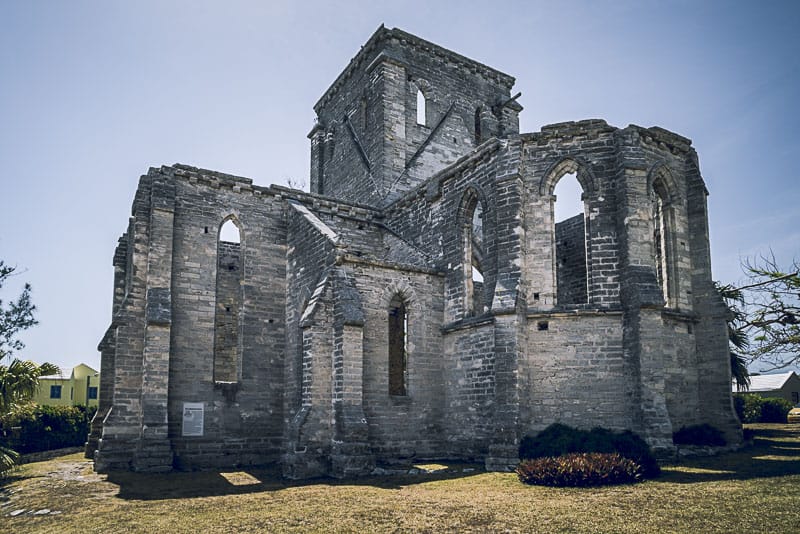 Экскурсия по недостроен 1ой церкви Святого Георгия, Бермуды. Экскурсия по недостроенной церкви Святого Георгия, Бермуды.