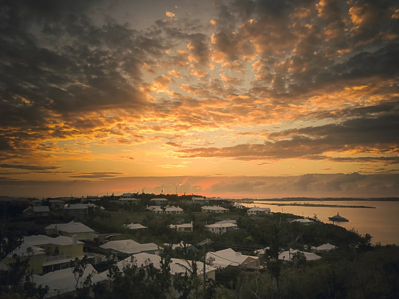 Закат с маяка Гиббс-Хилл Бермудские острова 11 Закат с маяка Гиббс-Хилл