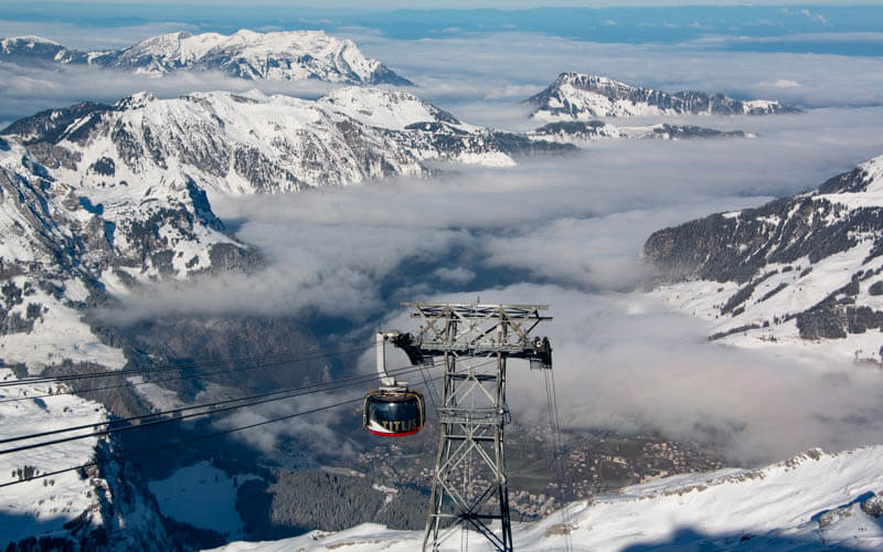 Mt. Titlis.  Канатные дороги в Швейцарии 11 Mt. Titlis.  Канатные дороги в Швейцарии