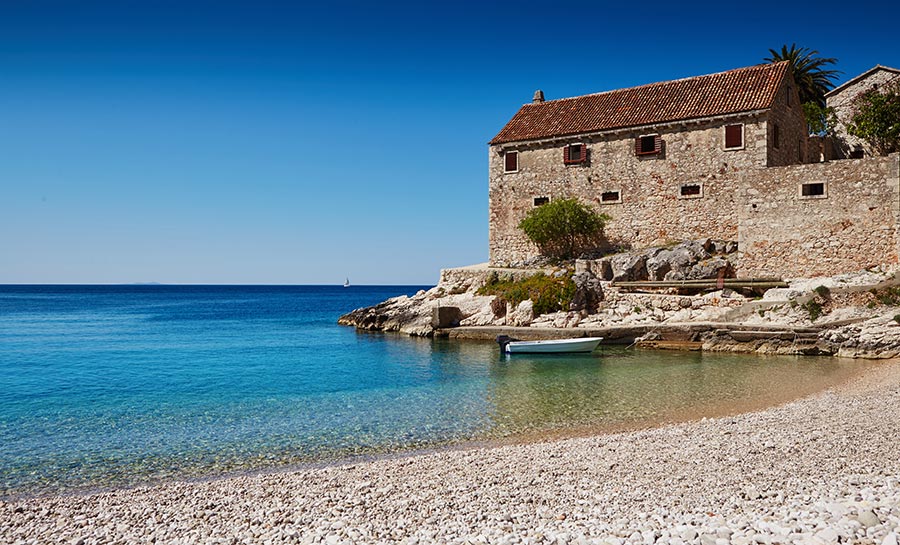 Пляж Дубровица, остров Хвар 111 Пляж Дубровица, остров Хвар