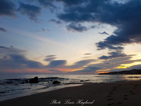 Закат на пляже - Ла Кала де Михас - Коата дель Соль 1 Закат на пляже - Ла Кала де Михас