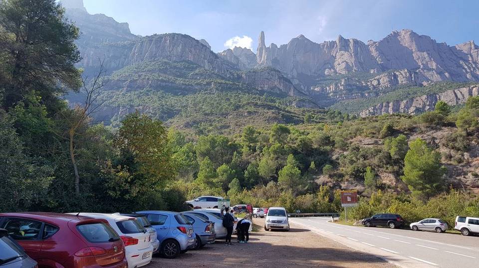 монистрольная парковка Монастырь Монсеррат 1 монистрольная парковка Монастырь Монсеррат