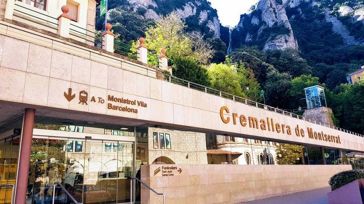 Железнодорожная станция Montserrat Rack 1 Железнодорожная станция Montserrat Rack