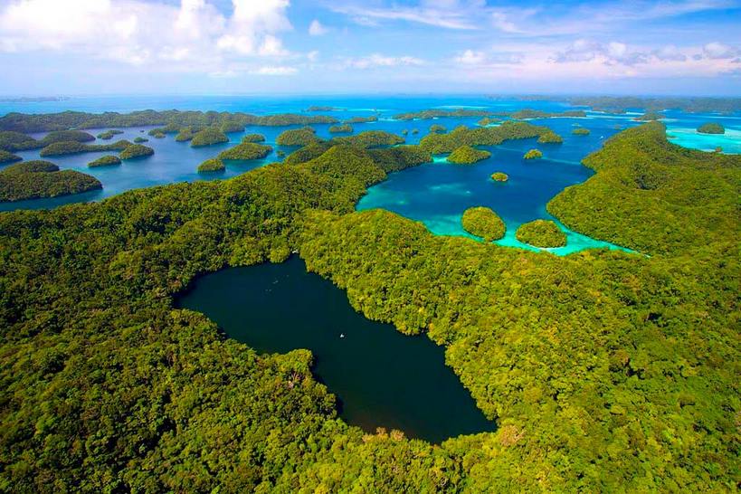 Чистое озеро Палау 1 Чистое озеро Палау