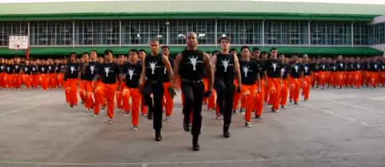 танцы заключенных Филиппины 11 танцы заключенных Филиппины