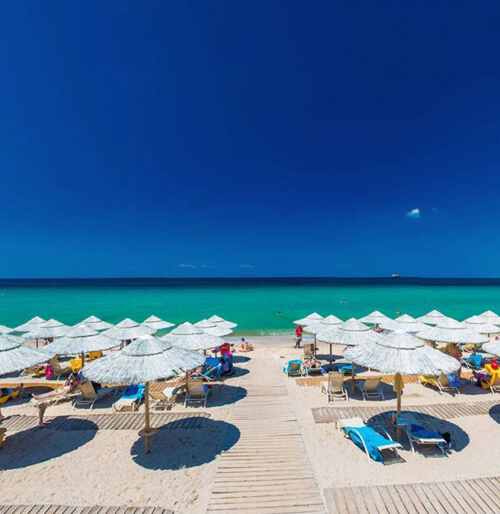 песчаный пляж Potidea Palace Греция отдых с детьми 1 песчаный пляж Potidea Palace Греция отдых с детьми