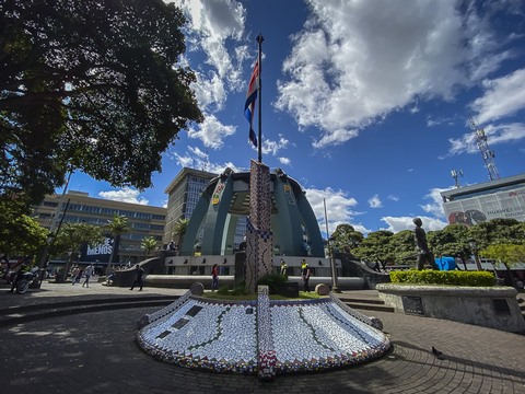 Плаза де ла Культура на Сан-Хосе Коста-Рика 1 Плаза де ла Культура на Сан-Хосе Коста-Рика