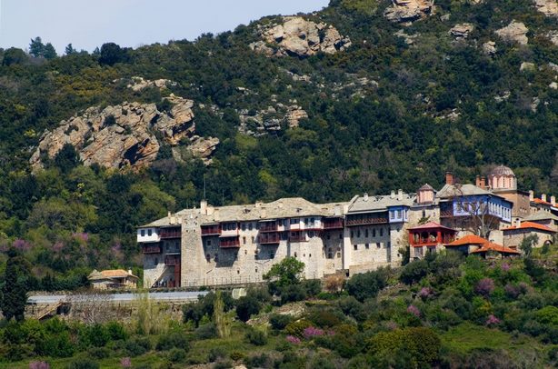 Монастырь Ксиропотамоу. Афон 1 Монастырь Ксиропотамоу. Афон