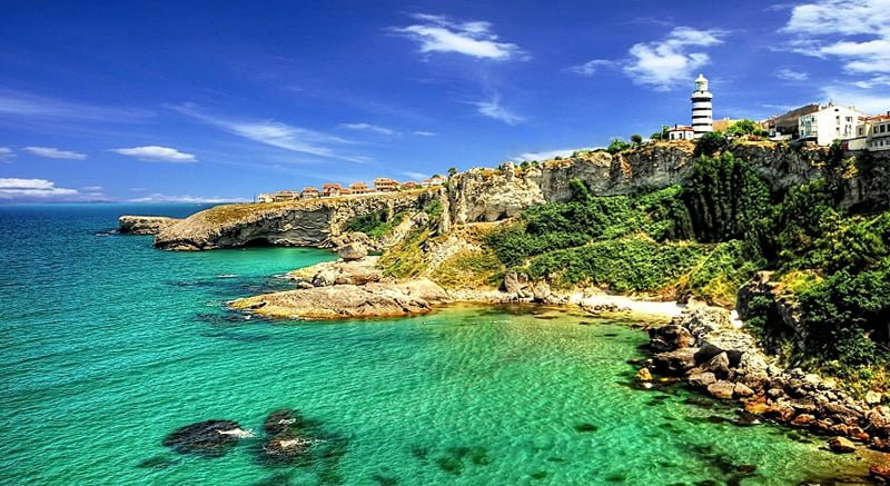 Пляж и маяк Шиле 1 Пляж и маяк Шиле