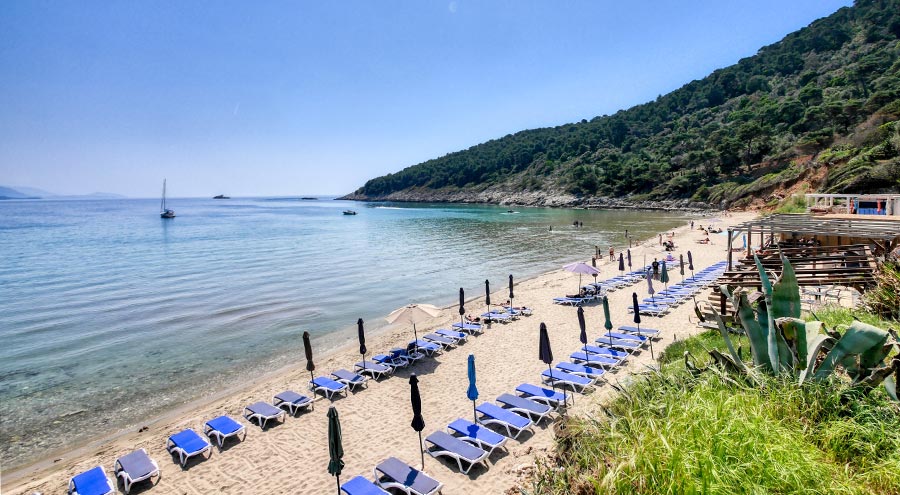 Песчаный пляж Дубровник, Сунь 1111 Песчаный пляж Дубровник, Сунь