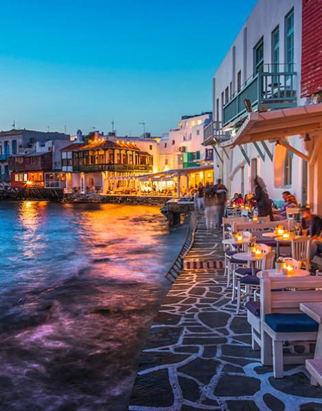 Маленькая Венеция на Миконосе 11 Маленькая Венеция на Миконосе Места в Греции где отдыхают знаменитости