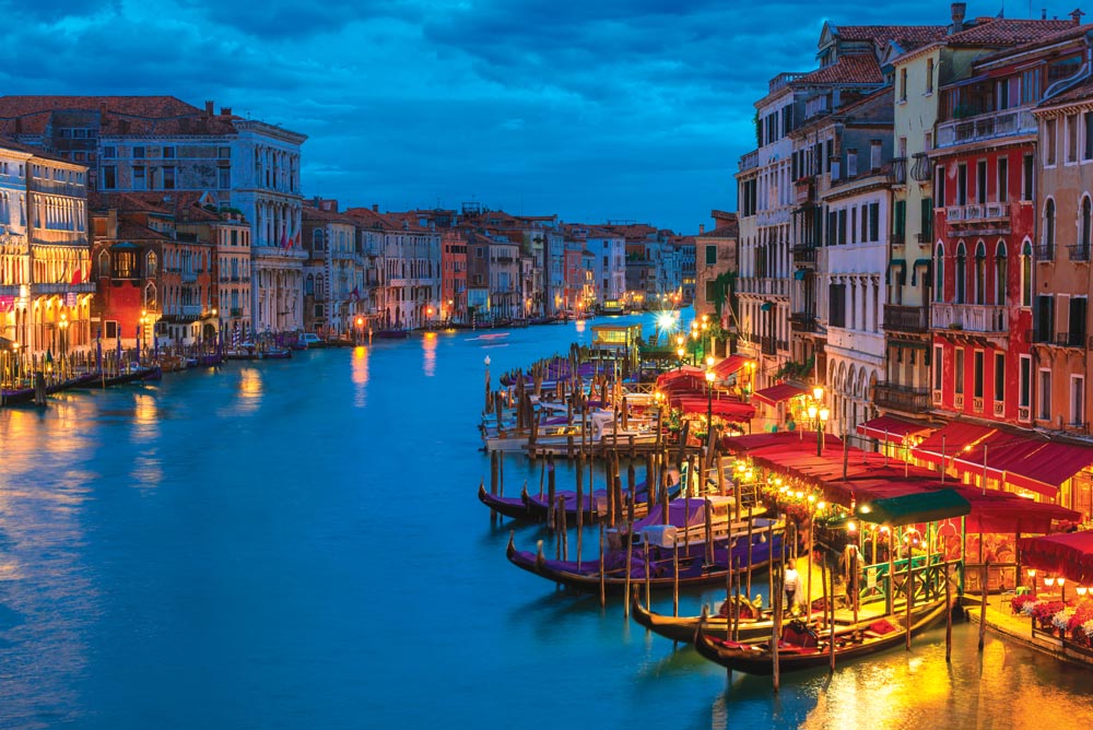 Венеция ночью Факты об Италии